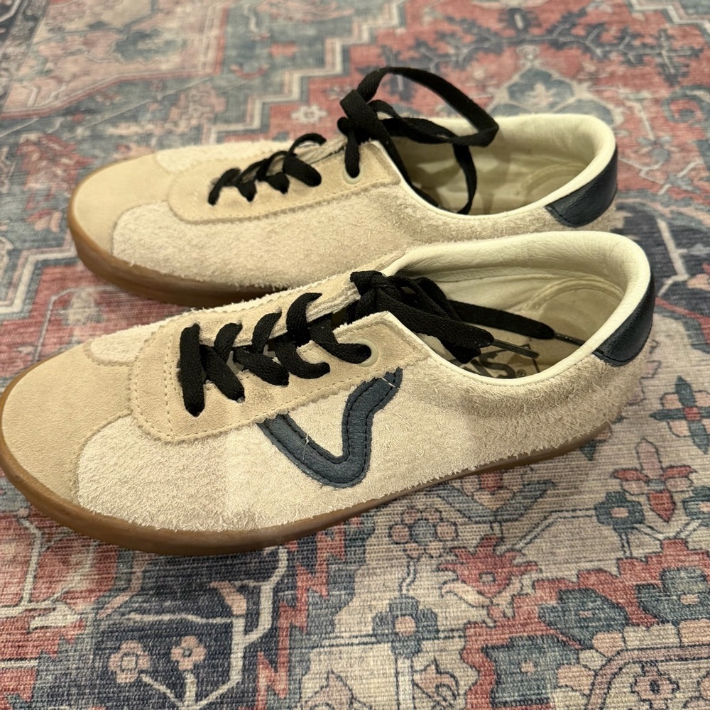 Vans Suede Sneakers with Gum Sole | Retro Skate Style
